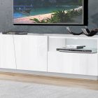 VEGA 150 cm TV stand with 2 hinged doors + 1 drawer - Web Furniture