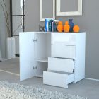 ONDA multi-purpose cabinet with 1 door and 4 drawers - Web Furniture