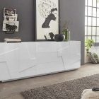 PING 220 cm sideboard with 4 doors + 3 drawers - Web Furniture