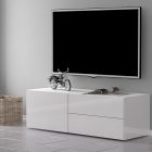METIS 110 cm TV stand with 1 door + 2 drawers - Web Furniture