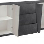 VEGA 220 cm sideboard with 4 doors + 3 drawers - Web Furniture