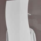 ONDA glossy white coat stand - Web Furniture