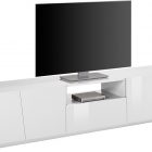 VEGA 220 cm TV stand with 4 hinged doors + 1 drawer - Web Furniture