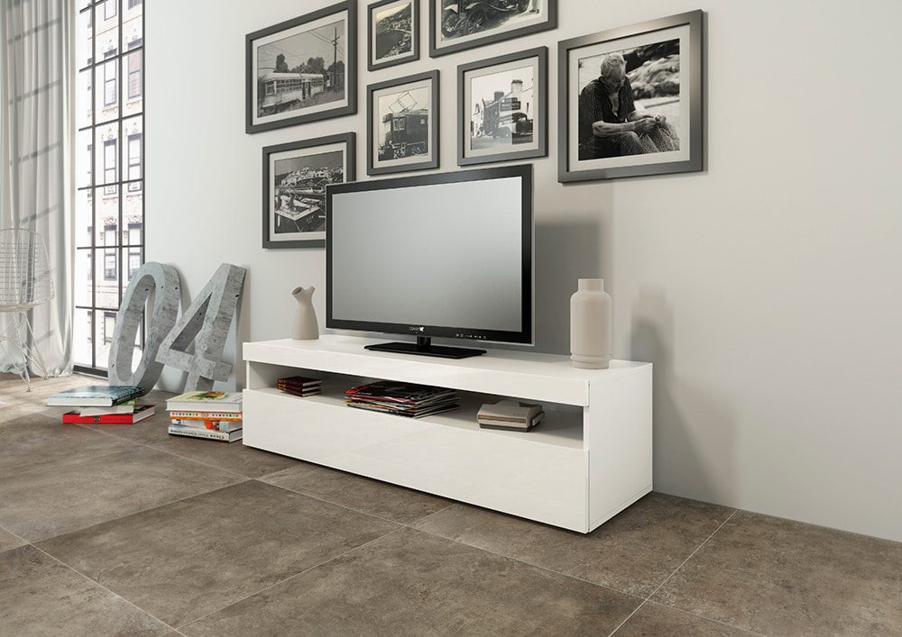 Porta TV Burrata 130 cm - Living - Web Furniture