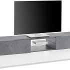 NEW CORO 220 cm TV stand with 2 hinged doors + 2 flap doors - Web Furniture