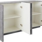 PING 160 cm sideboard with 4 hinged doors - Web Furniture