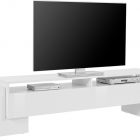 PILLON 210 cm TV stand with 2 hinged doors + 1 flap door - Web Furniture