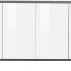SUNRISE 160 cm sideboard with 4 doors - Web Furniture