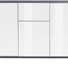 SUNRISE 120 cm sideboard with 3 doors + 1 drawer - Web Furniture SUNRISE 120 cm sideboard with 3 doors + 1 drawer - Web Furniture
