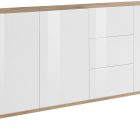 SUNRISE 160 cm sideboard with 3 doors + 3 drawers - Web Furniture