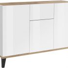 SUNRISE 120 cm sideboard with 3 doors + 1 drawer - Web Furniture SUNRISE 120 cm sideboard with 3 doors + 1 drawer - Web Furniture