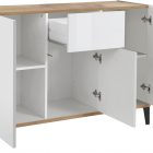 SUNRISE 120 cm sideboard with 3 doors + 1 drawer - Web Furniture