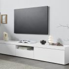 ESSENTIAL TV Stand 220 cm 3 flap doors - Living - Web Furniture