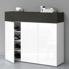 Scarpiera Savona a 3 ante e 1 anta a ribalta - Storing - Web Furniture