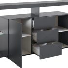 Credenza ESSENTIAL a 2 ante e 3 cassetti da 180 cm - Living - Web Furniture